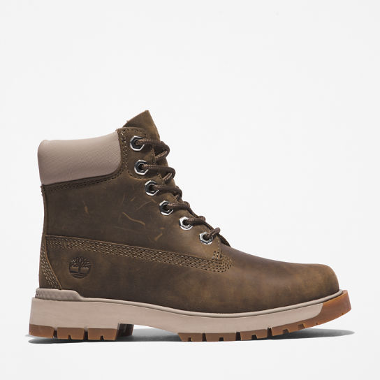 Tree Vault GreenStride™ 6 Inch Boot for Youth in Green | Timberland