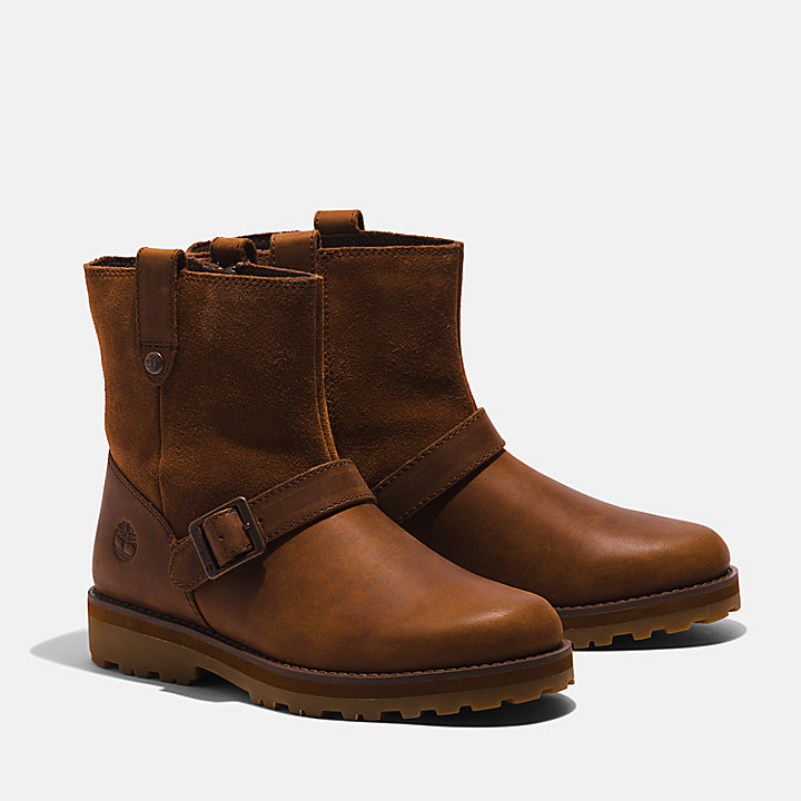 Courma Kid Warm-lined Boot for Junior in Brown