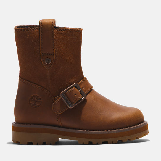 Courma Kid Lined Boot for Toddler in Light Brown | Timberland