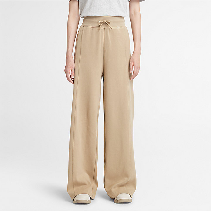 Palazzo Trousers for Women in Beige