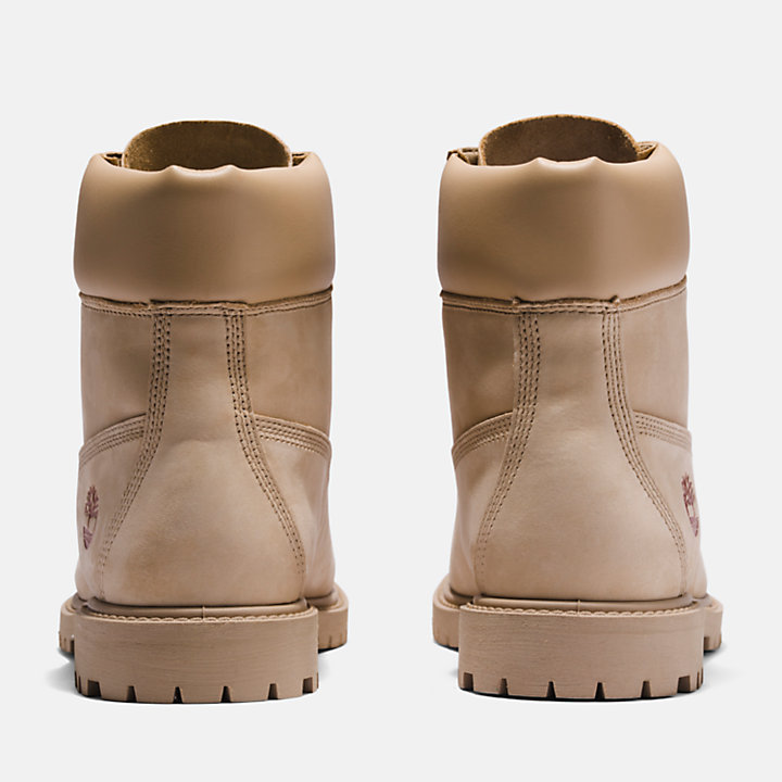 Timberland Heritage 6 Inch Boots voor dames in beige-