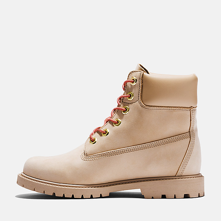 Timberland Heritage 6 Inch Boot for Women in Beige