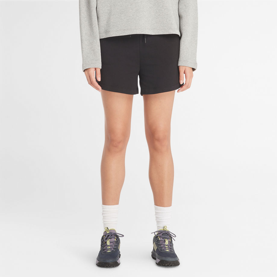 Timberland Loopback Shorts For Women In Black Black