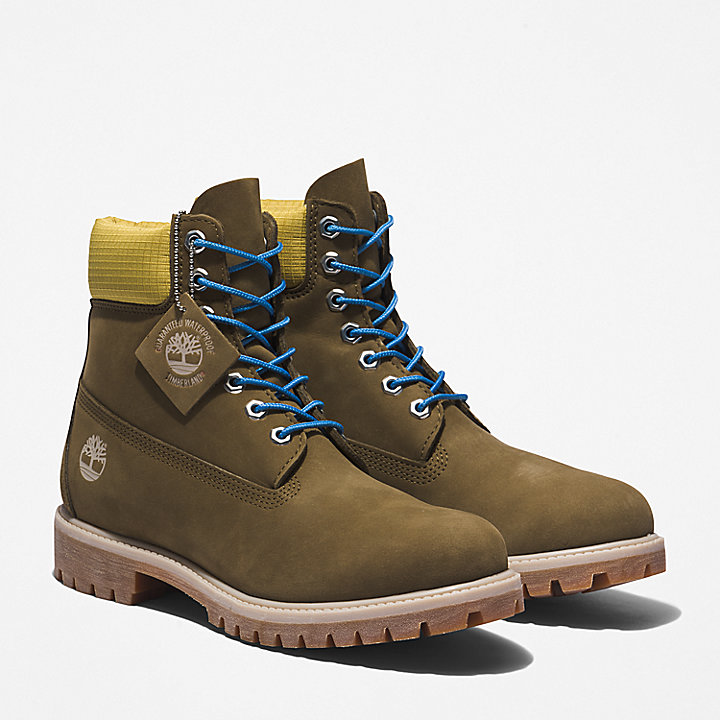 Timberland Premium® 6 Inch Boot for Men in Green/Blue