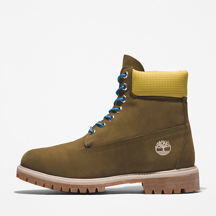 Timberland Premium® 6 Inch Boot for Men in Green/Blue-