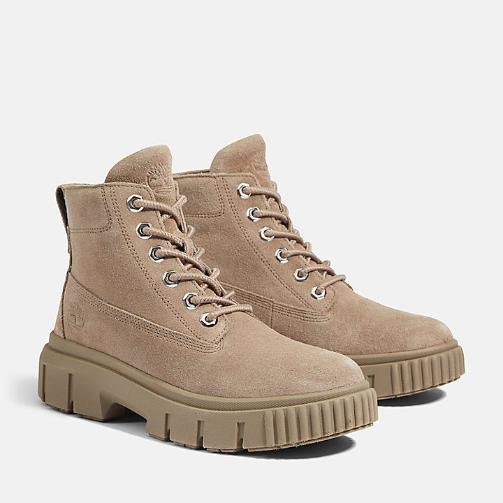 Greyfield Leather Boot for Women in Beige