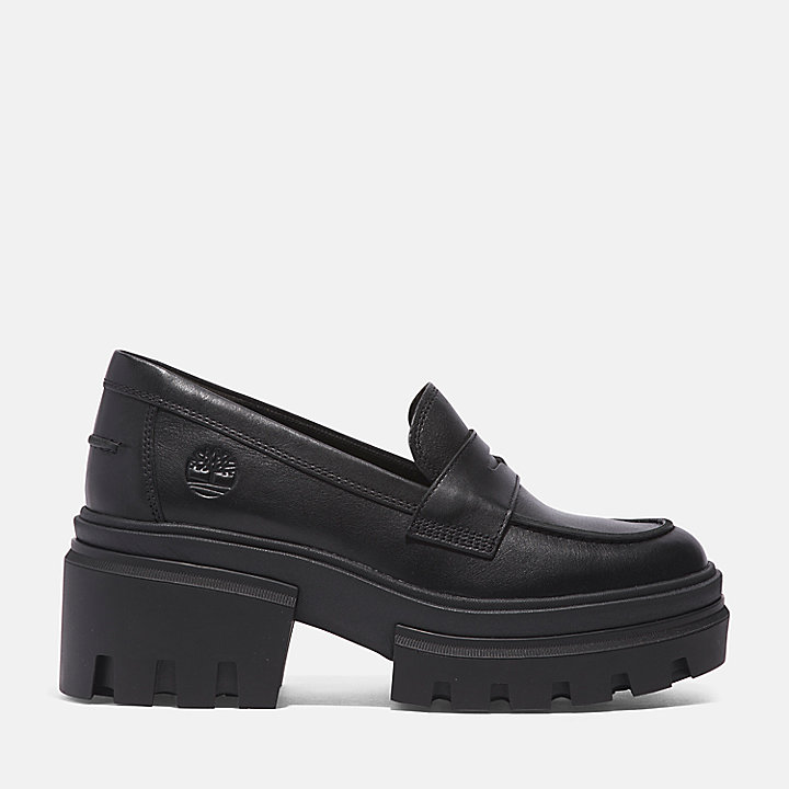 Loafer voor dames in zwart