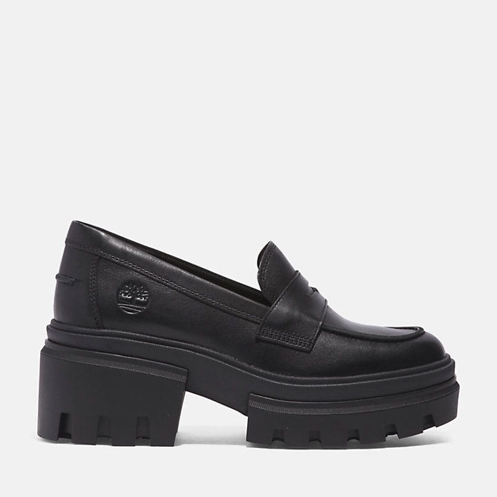 Loafer Shoe for Women in Black-