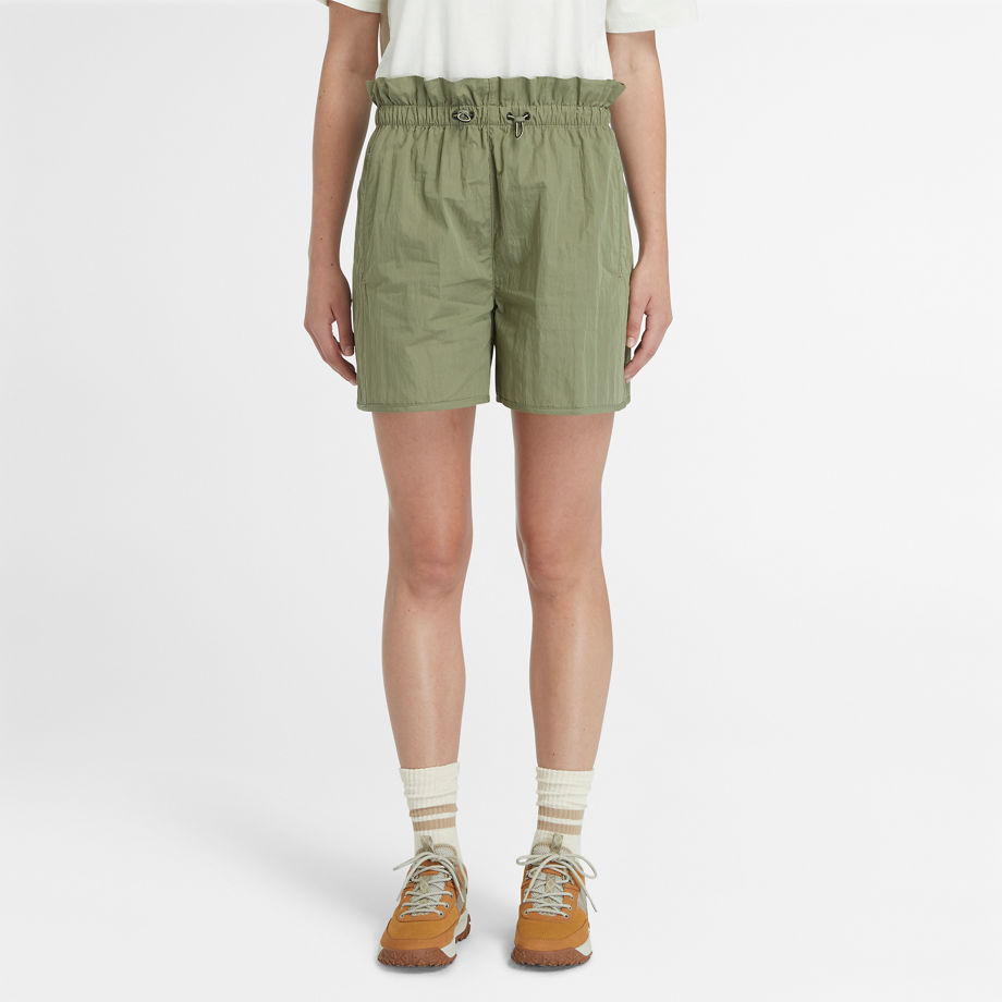 Timberland Utility Summer Shorts For Women In Green Green