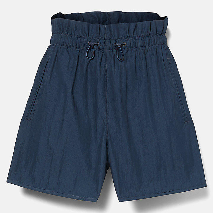 Pantalón corto de estilo militar Summer para mujer en azul marino