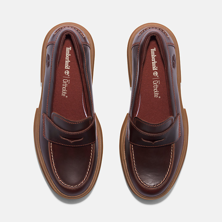 Loafer Schuh für Damen in Dunkelbraun-