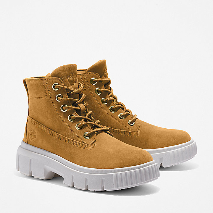 Greyfield Leather Boot for Women in Yellow