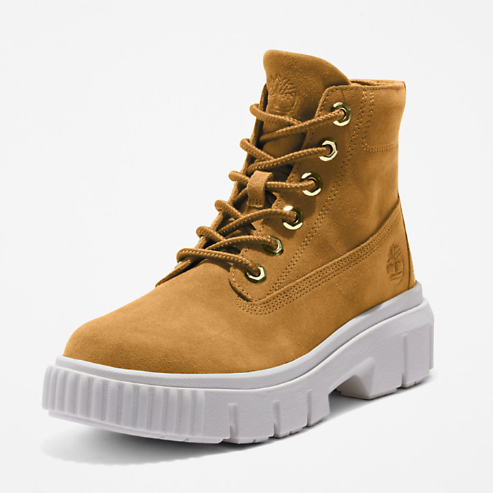 Greyfield Leather Boot for Women in Yellow-