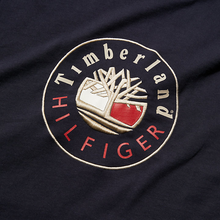 Tommy Hilfiger x Timberland® Re-imagined Logo T-shirt in Blue-