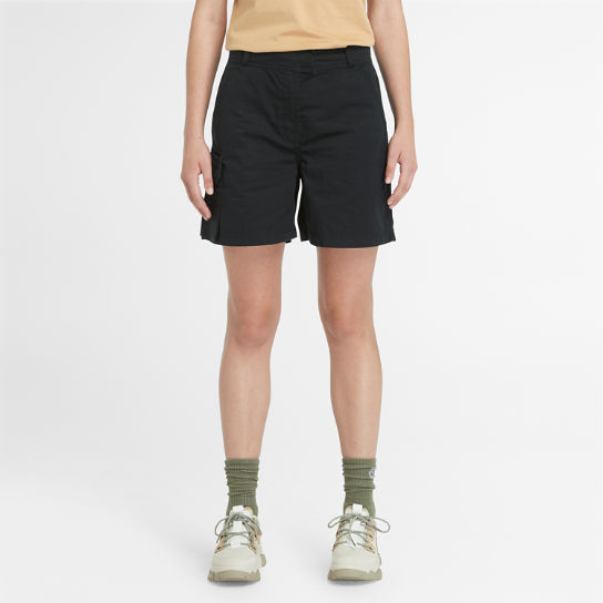 Brookline Utility Cargo Shorts for Women in Black | Timberland