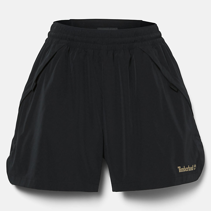 Quick Dry Shorts for Women in Black-