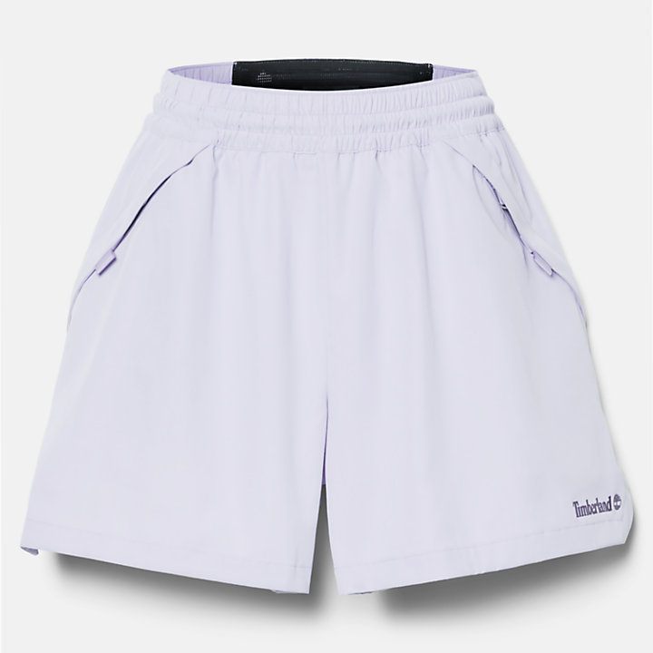 Quick Dry Shorts for Women in Purple-