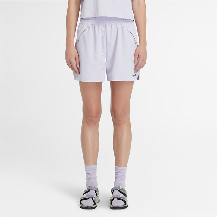 Schnelltrocknende Shorts für Damen in Violett-