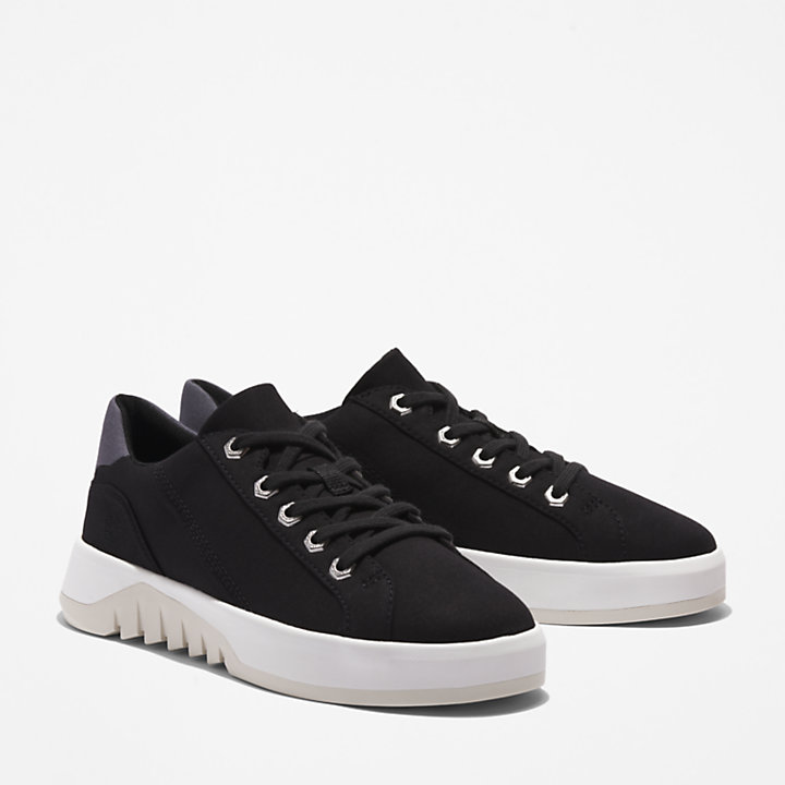 Supaway Canvas Trainer for Women in Black-
