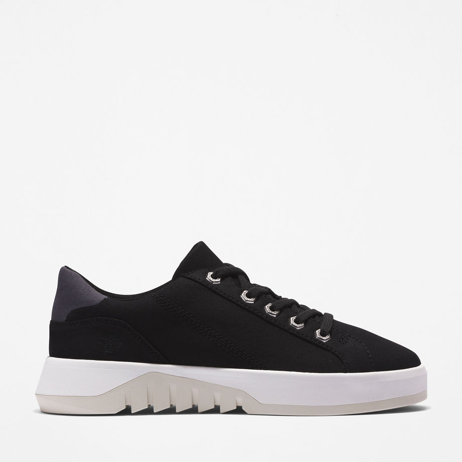 Timberland Supaway Canvas Trainer For Women In Black Black, Size 4.5