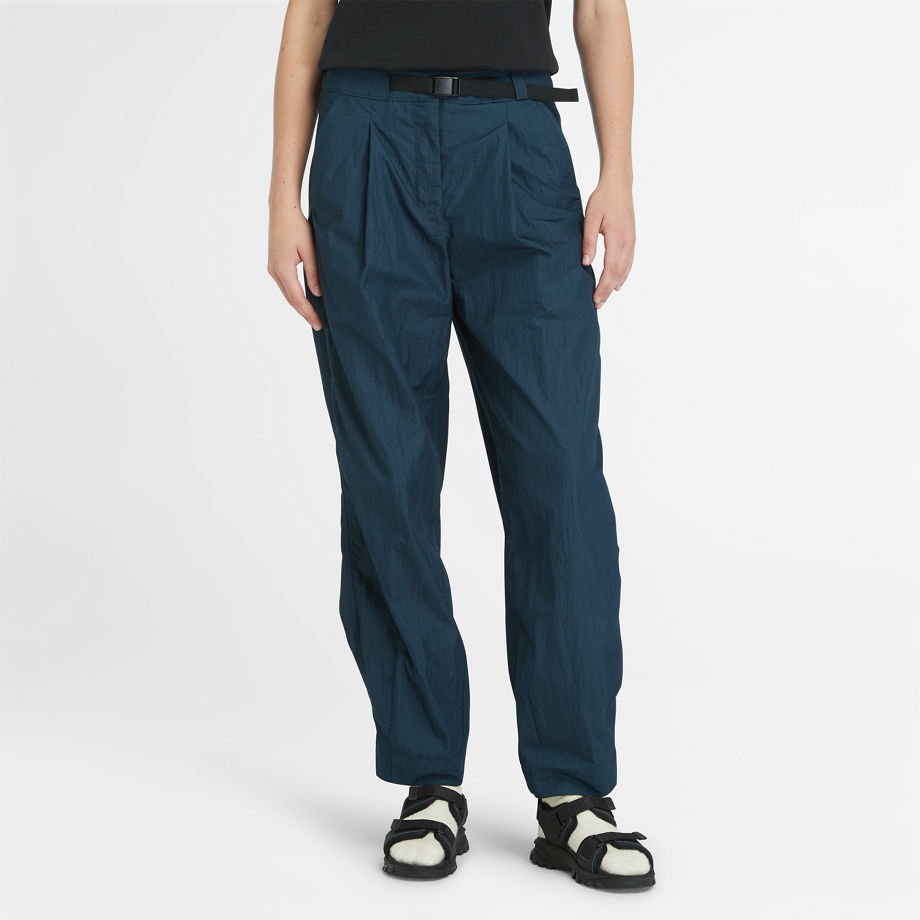 Timberland Utility Summer Balloon Trousers For Women In Navy Navy