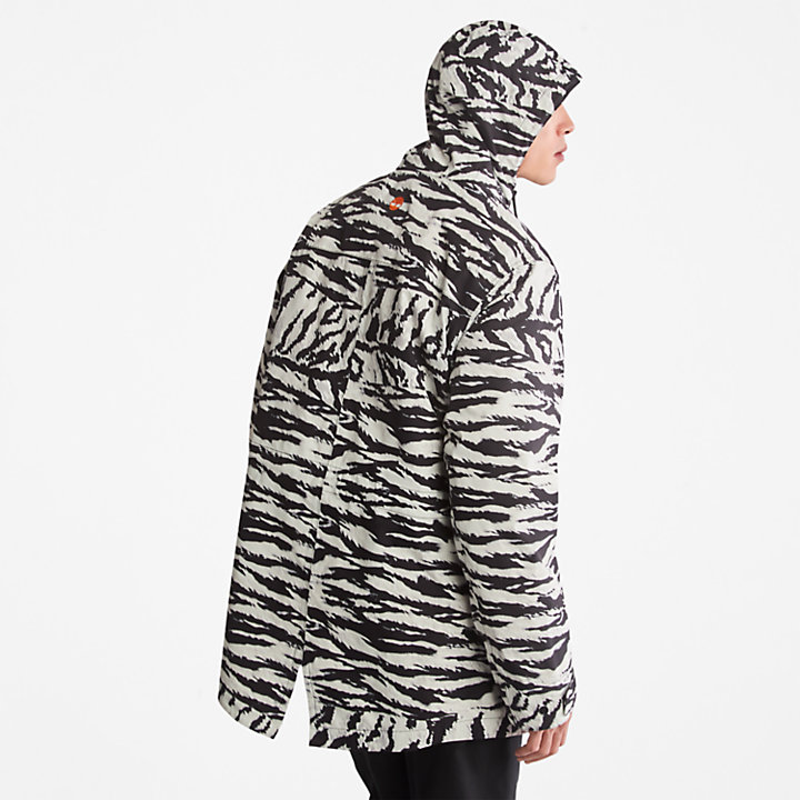 All Gender Year of the Tiger 3-in-1-Jacke in Weiß-