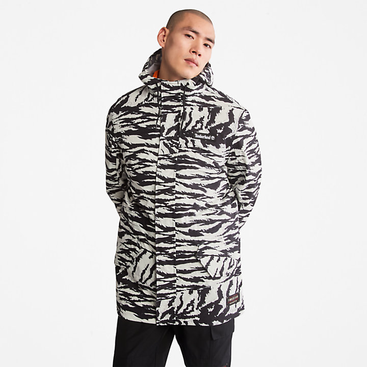 All Gender Year of the Tiger 3-in-1-Jacke in Weiß-