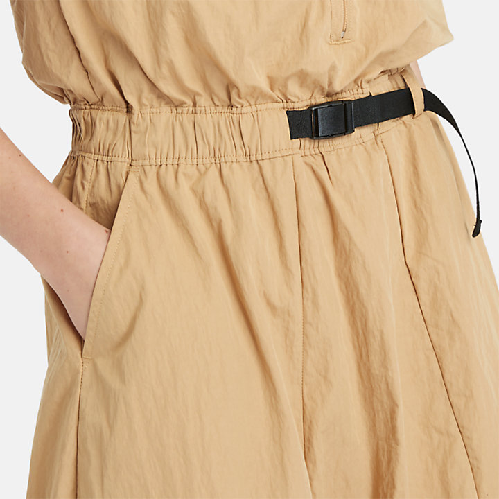 Utility Summer Dress for Women in Yellow-