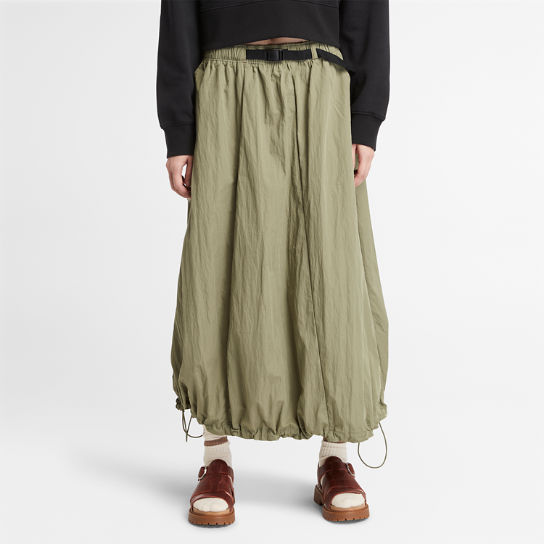 Utility Summer Skirt In Crinkled Navy For Women in Green | Timberland