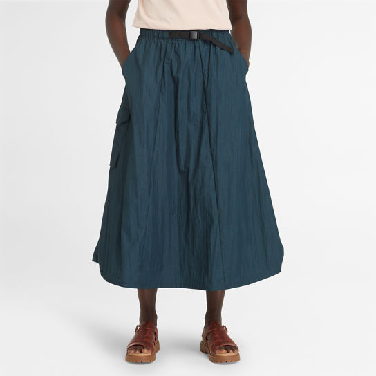 Utility Summer Skirt In Crinkled Navy For Women in Navy | Timberland