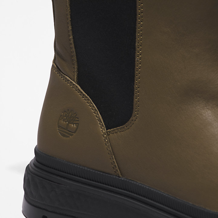 Ray City GreenStride™ Combat Chelsea Boot for Women in Green-