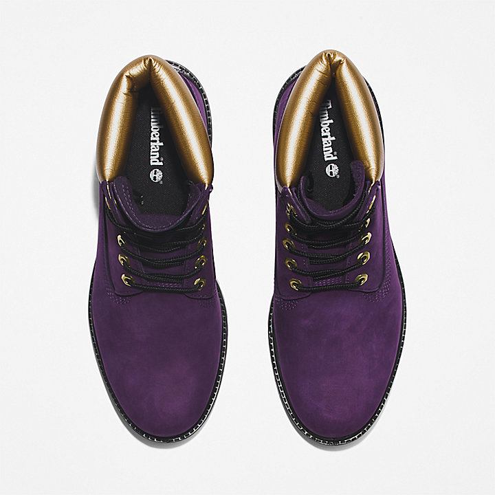 Timberland® Premium 6 Inch Hip Hop Royalty Waterproof Boot for Men in Dark Purple