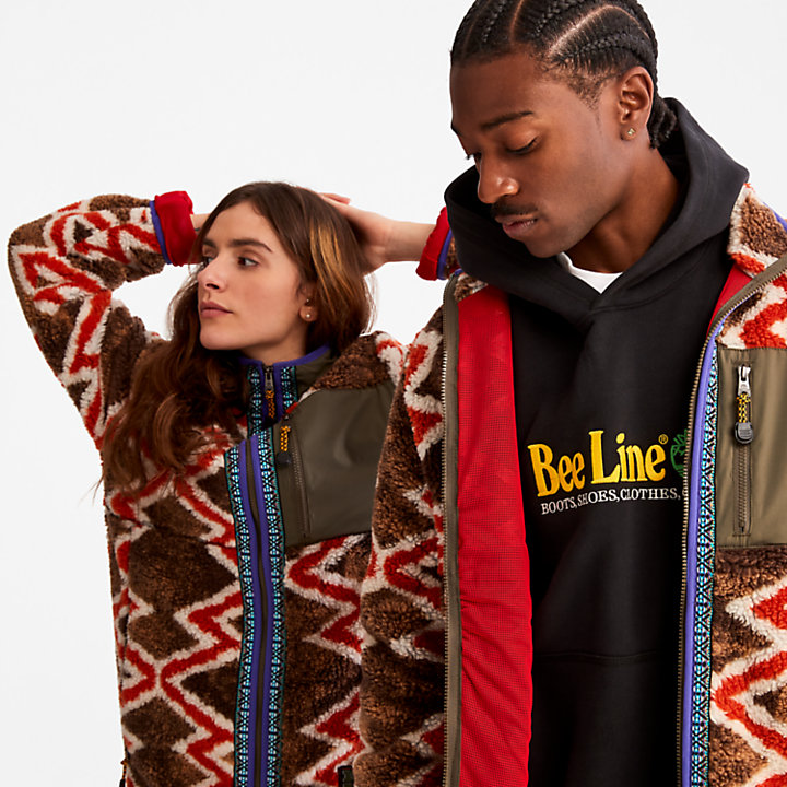 Polaire Bee Line x Timberland® en rouge-