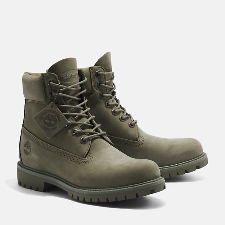 Timberland® Premium 6-Inch Boots für Herren in Grün-