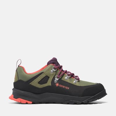 Timberland Lincoln Peak Gore-tex Low Hiking Boot For Women In Green Green