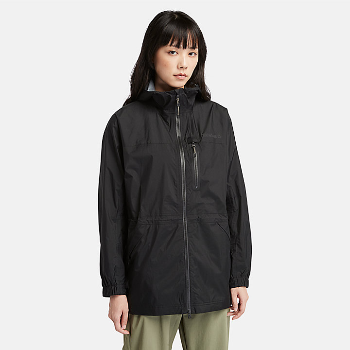 Jenness Waterproof Packable Jacket for Women in Black