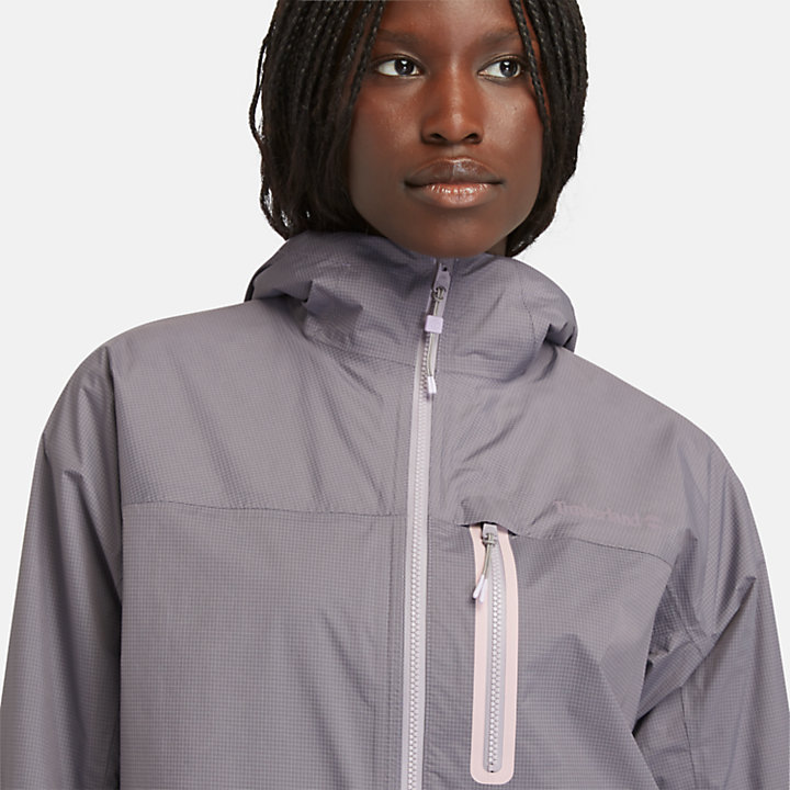 Jenness Waterproof Packable Jacket for Women in Purple-
