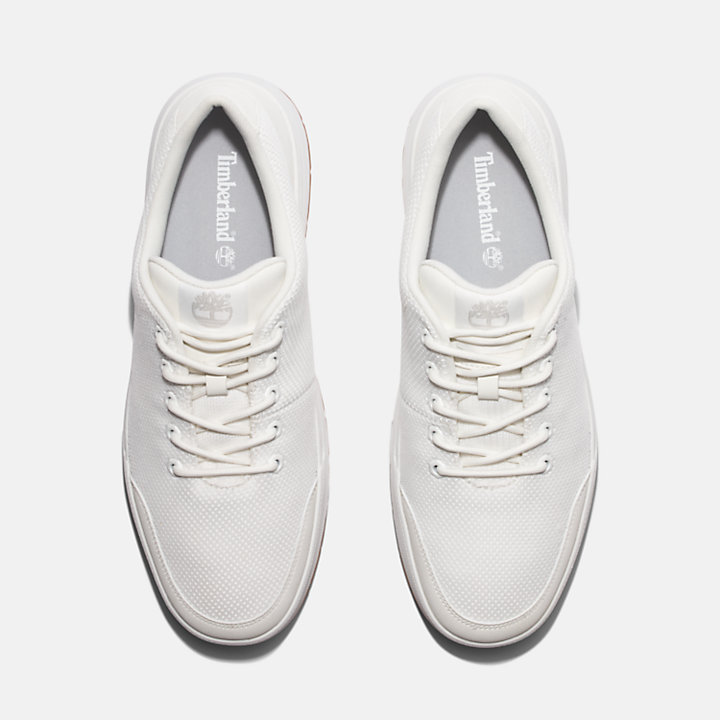 Maple Grove Gebreide Sneakers voor heren in wit-