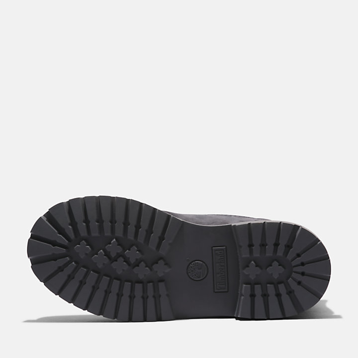6-inch Boot Premium imperméable pour enfant en gris foncé-