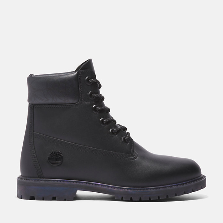 Timberland® Premium 6 Inch Waterproof Boots voor dames in zwart-