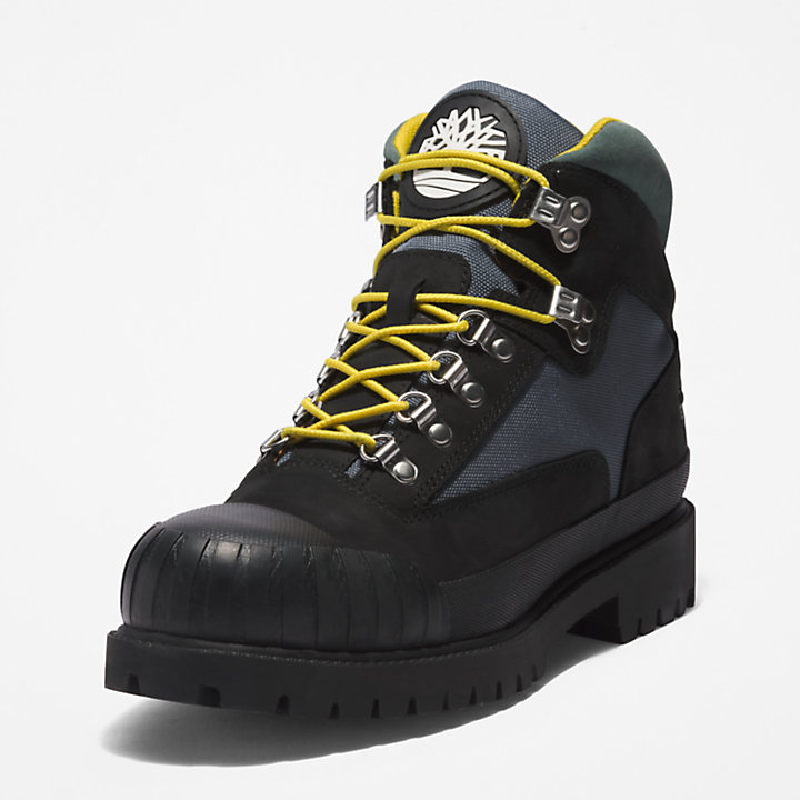 Timberland® Heritage Rubber-toe Hiking Boot for Men in Black | Timberland