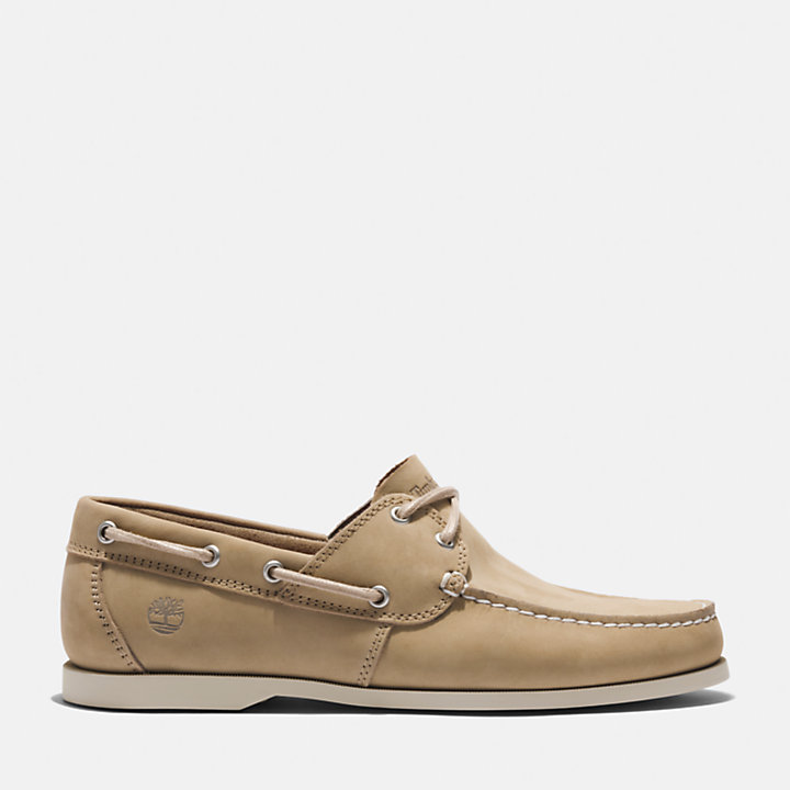 Cedar Bay Boat Shoe for Men in Brown-