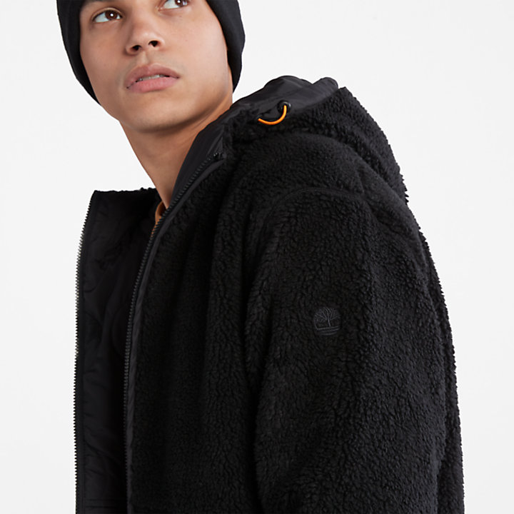 Reversible Fleece Jacket for Men in Black | Timberland