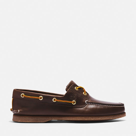 Classic Boat Shoe for Men in Dark Brown Full Grain | Timberland