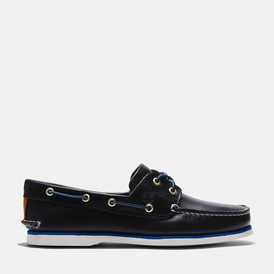 Timberland Classic Boat Shoe For Men In Navy Navy, Size 6.5