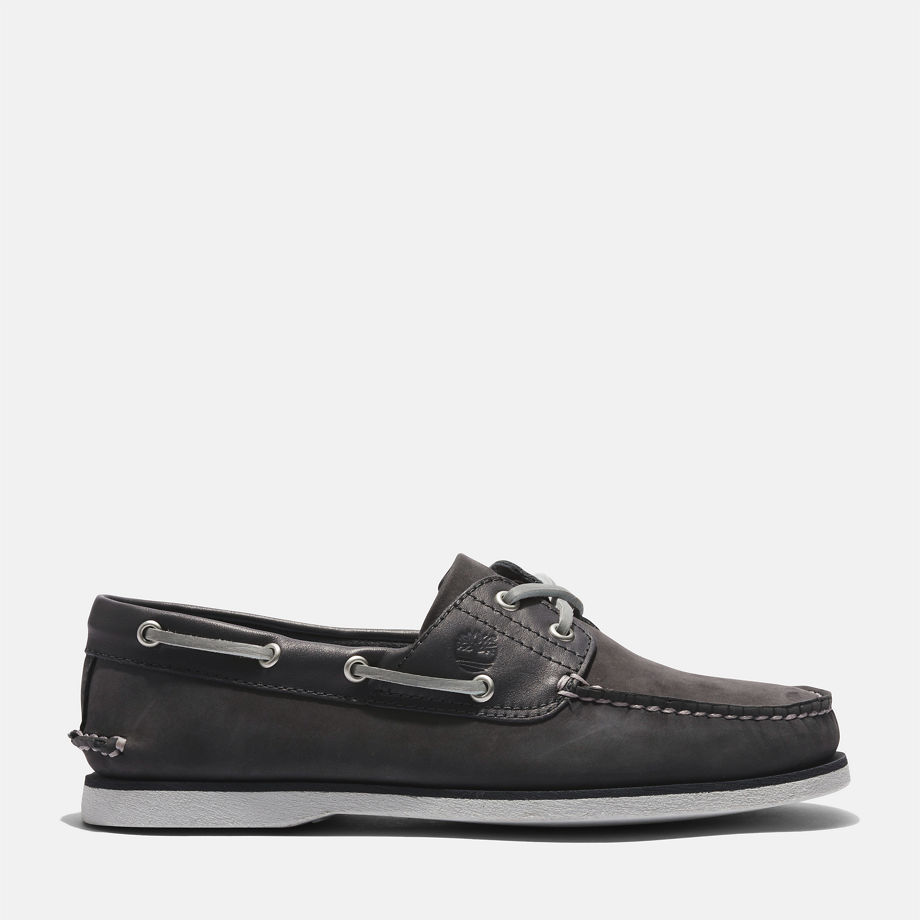 Timberland Classic Boat Shoe For Men In Dark Grey Dark Grey, Size 10