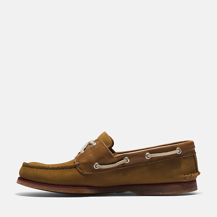Classic Boat Shoe for Men in Brown Nubuck | Timberland