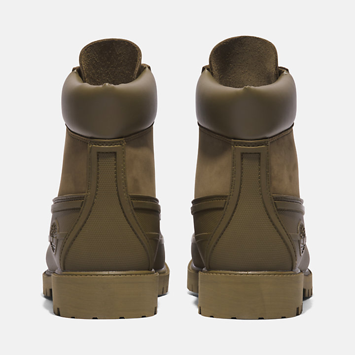 Timberland® Heritage 6 Inch Boot met rubberen neus voor heren in groen-