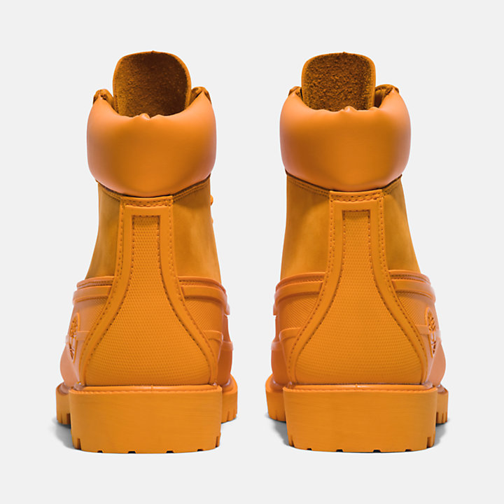 Timberland® Heritage 6 Inch Boot met rubberen neus voor heren in oranje-