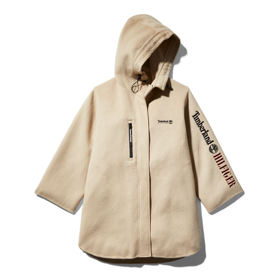 Tommy Hilfiger x Timberland® Re-Imagined Utility Parka for Women in Beige | Timberland